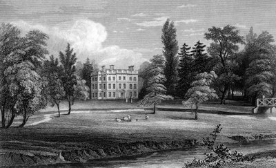 Writtle Lodge, Essex, engraved by William Tombleson by William Henry Bartlett