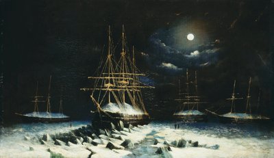 The British Naval Franklin Search Expedition: H.M.S Resolute, Assistance, Intrepid and Pioneer Wintering in the Arctic by William Henry Browne