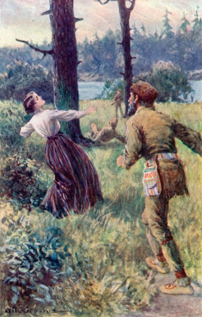 A Piercing Shriek Rang Through the Meadow by William Henry Charles Groome
