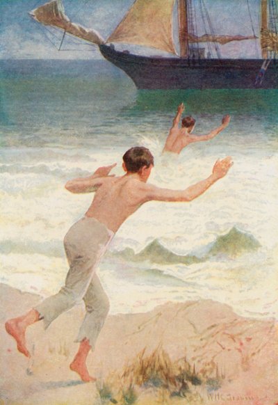I Jumped Overboard at the Same Moment that Jack Bounded into the Sea by William Henry Charles Groome