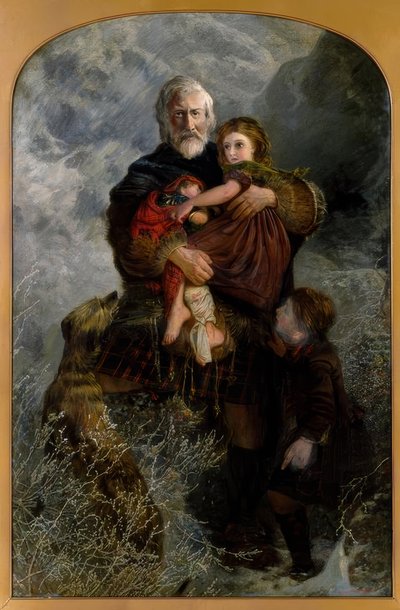 Massacre of Glencoe, Refugees by William Henry Fisk