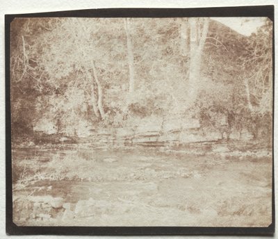 A Mountain Rivulet Which Flows at the Foot of Doune Castle by William Henry Fox Talbot