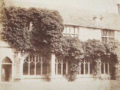 Cloisters of Lacock Abbey by William Henry Fox Talbot