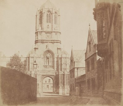 Gate of Christchurch, before September 1844 by William Henry Fox Talbot