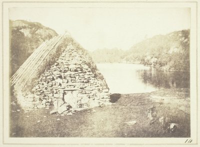 Highland Hut on the Banks of Loch Katrine by William Henry Fox Talbot