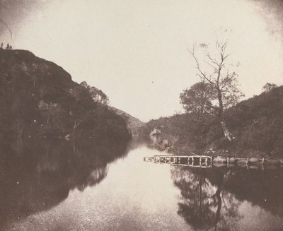Loch Katrine Pier, Scene of "The Lady of the Lake" by William Henry Fox Talbot