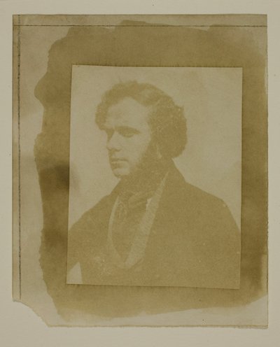 Portrait of Henneman in Profile by William Henry Fox Talbot
