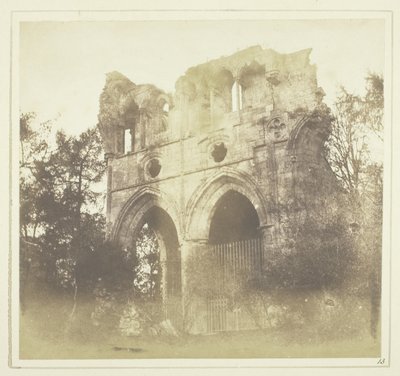 The Tomb of Sir W. Scott, in Dryburgh Abbey by William Henry Fox Talbot