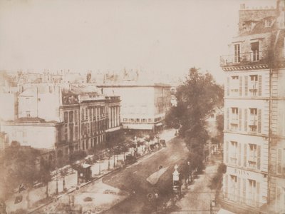 View of the Boulevards at Paris by William Henry Fox Talbot