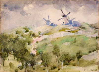Windmills by William Henry Holmes