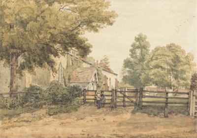 Aldenham Church by William Henry Hunt