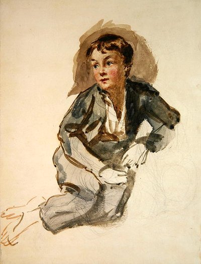 An Urchin by William Henry Hunt
