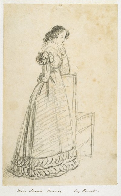 Miss Sarah Bown, Later the Wife of Sir Joseph Paxton by William Henry Hunt