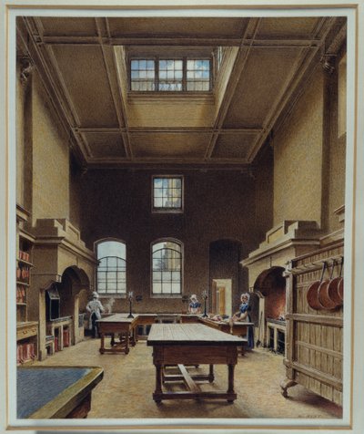 The Kitchen at Chatsworth, c.1830 by William Henry Hunt
