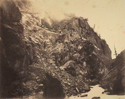 Cañon of the Rio las Animas by William Henry Jackson