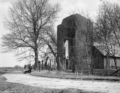 Old Church, Jamestown, Virginia, c.1902 by William Henry Jackson
