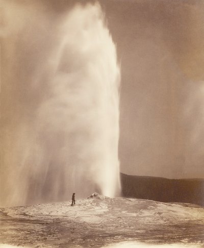 Old Faithful by William Henry Jackson by William Henry Jackson