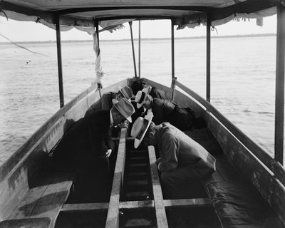 Viewing the Marine Gardens through Bottom of Boat, Nassau, Bahamas by William Henry Jackson