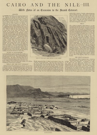 Cairo and the Nile, III by William Henry James Boot