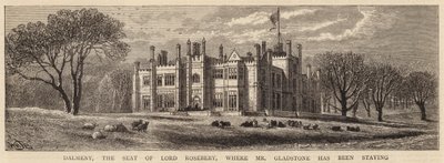 Dalmeny, the Seat of Lord Rosebery, Where Mr Gladstone Has Been Staying by William Henry James Boot