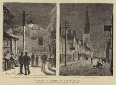 Electric Lighting at Chesterfield by William Henry James Boot