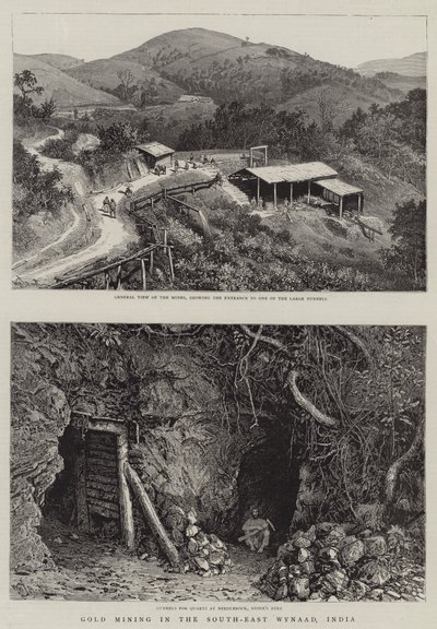 Gold Mining in South-East Wynaad, India by William Henry James Boot
