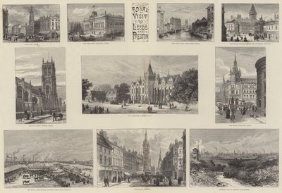 Royal Visit to Leeds and Preston by William Henry James Boot