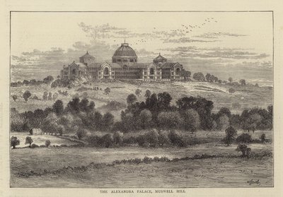 The Alexandra Palace, Muswell Hill by William Henry James Boot