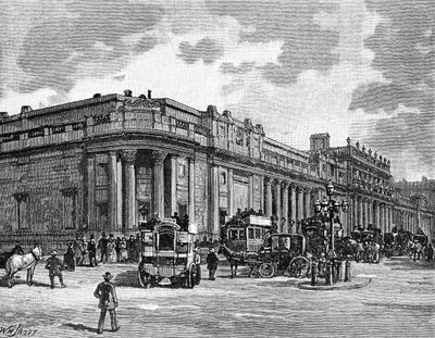The Bank of England, London, 1900 by William Henry James Boot
