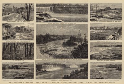 The Proposed International Park at Niagara Falls, Present Condition of the Neighbourhood by William Henry James Boot