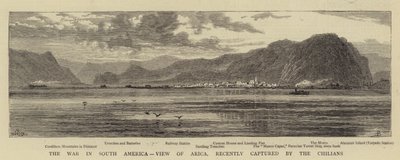 The War in South America, View of Arica, Recently Captured by the Chilians by William Henry James Boot