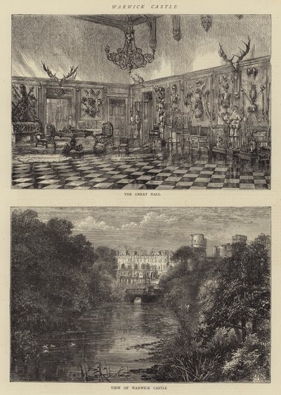 Warwick Castle by William Henry James Boot