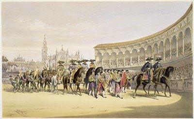 Entry of the Toreros in Procession by William Henry Lake Price