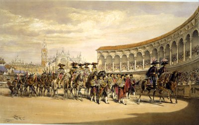 Entry of the toreros in procession by William Henry Lake Price