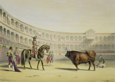 Picador Challenging the Bull by William Henry Lake Price