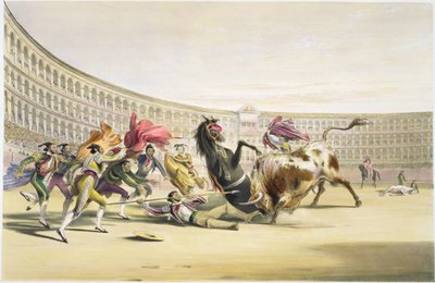 The Picador in Danger, 1865 by William Henry Lake Price