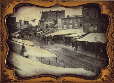 Chatham Square, New York, c.1853 by William Henry Lewis