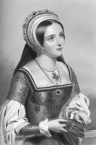 Catherine Parr 1512-1548, the Sixth Wife of King Henry VIII, 1851 by William Henry Mote
