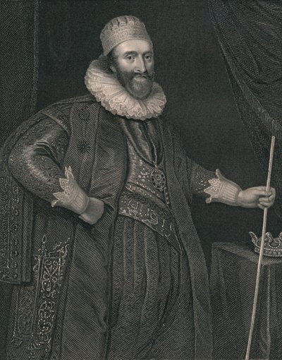 Lodowick Stuart, Duke of Richmond. From the Original of Van Somer, in the Collection of The Right H by William Henry Mote