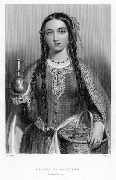 Matilda of Scotland, Queen of Henry I by William Henry Mote