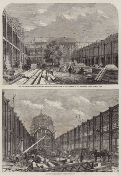 The Exhibition Building at South Kensington by William Henry Prior