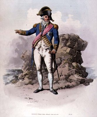 Admiral in full uniform, wearing the Order of Bath from 