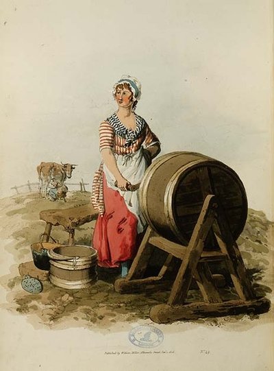 Churning Butter from 