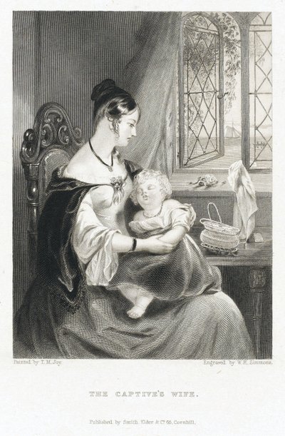 The captive wife refers to the story of the same title by William Henry Simmons