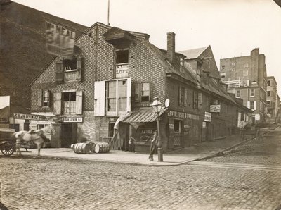 Race Street Wharf, Delaware Avenue at Race Street by William Herman Rau