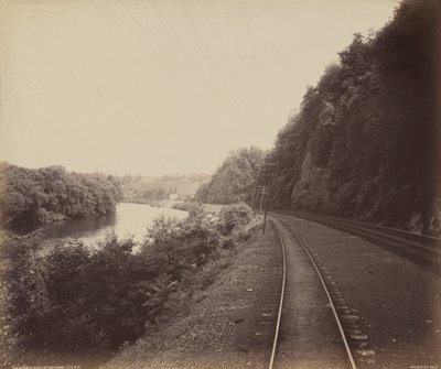 Rockdale Curve, On the Lehigh by William Herman Rau