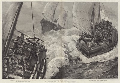A Life-Boat Competition by William Heysham Overend