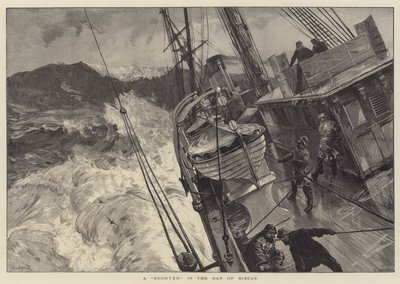 A Snorter in the Bay of Biscay by William Heysham Overend