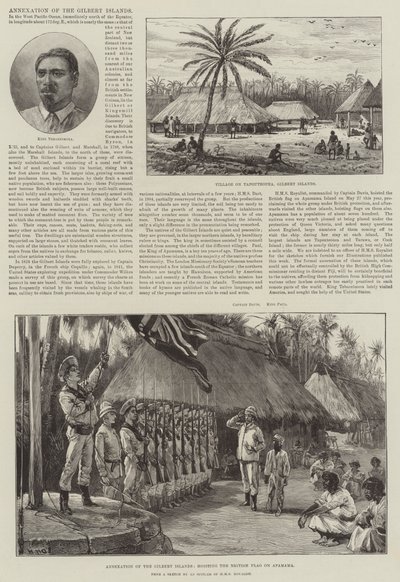 Annexation of the Gilbert Islands by William Heysham Overend