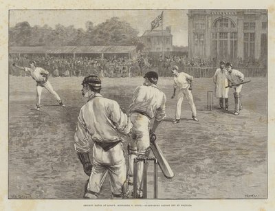 Cricket Match at Lord